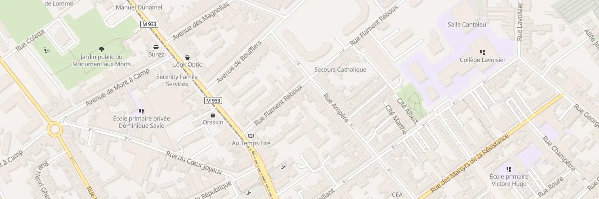 Plan du 141 Rue Flament Reboux à Lambersart