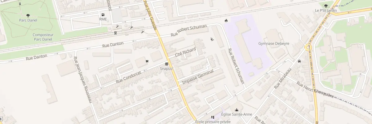 Plan du 27 Rue du Général Leclerc à Loos