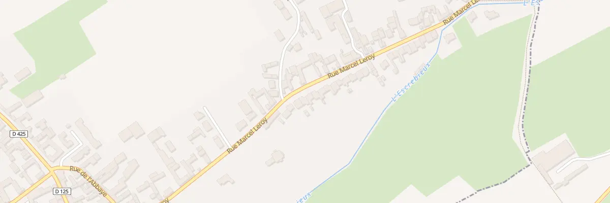 Plan du 400 Rue Marcel Leroy à Esquerchin