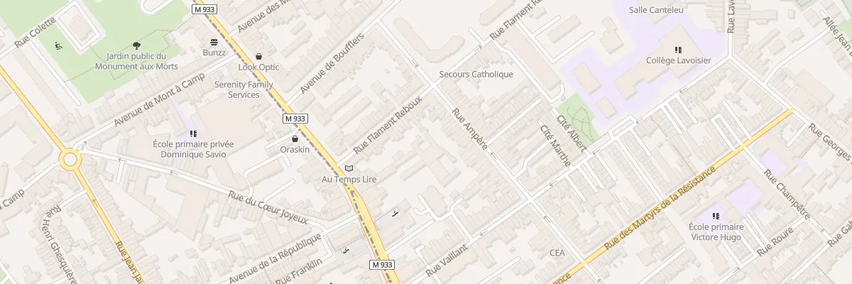 Plan du 143B Rue Flament Reboux à Lambersart