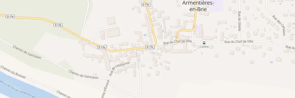 Plan du 4 Rue de l’Abreuvoir à Armentières-en-Brie