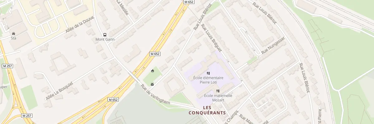 Plan du 12 Rue Louis Blériot à Lambersart