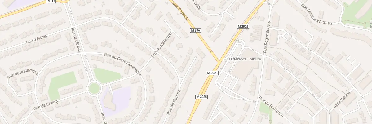 Plan du 39 Rue de Flandre à Seclin