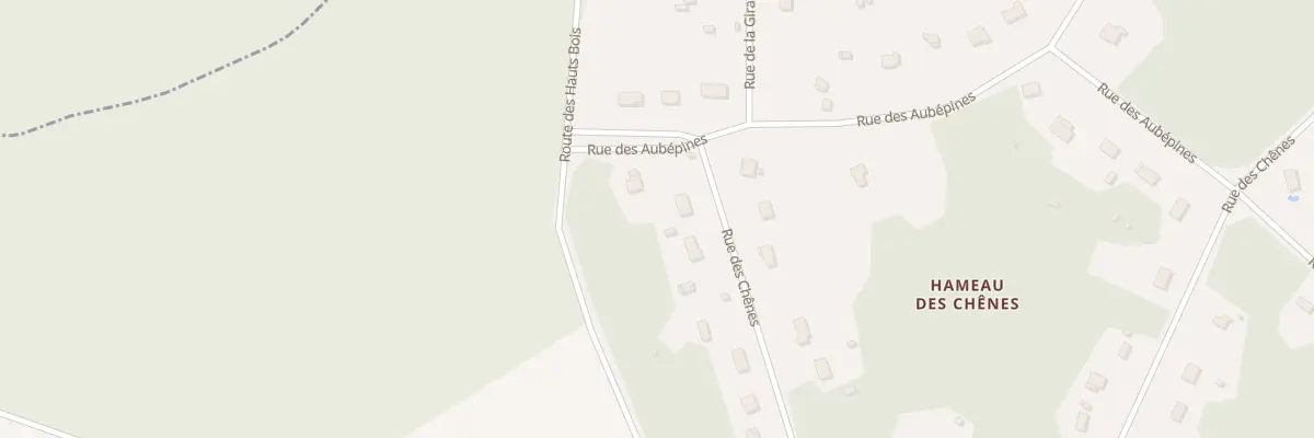 Plan du 42 Rue des Chênes à Saint-Hilaire-les-Andrésis