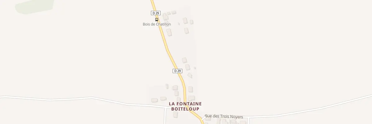 Plan du 1 Rue du Bois de Châtillon à Saint-Germain-Laval