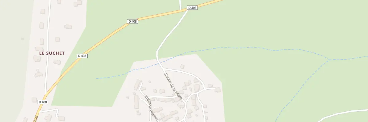 Plan du 8 Che du Verger à Charbonnières-les-Vieilles