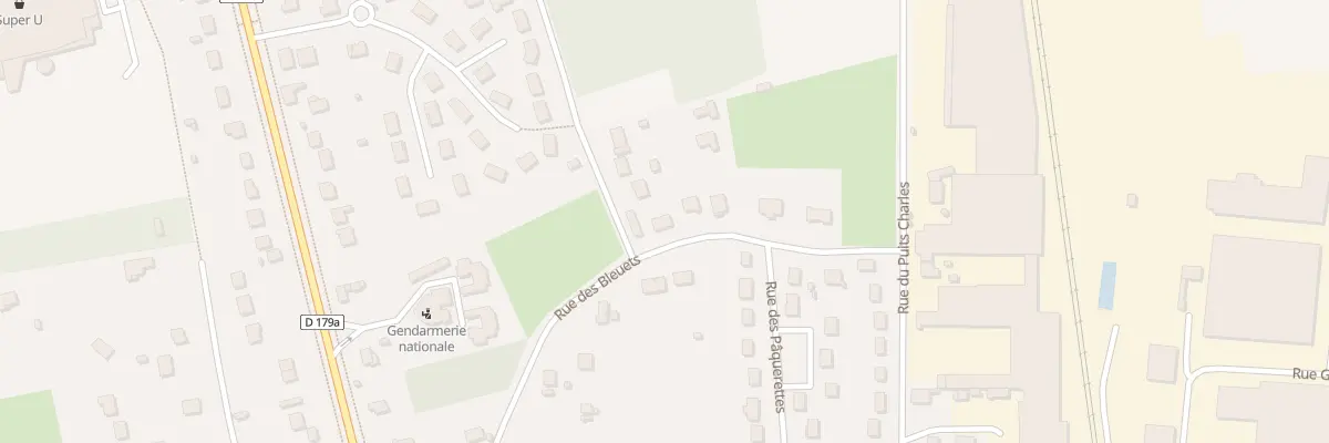 Plan du 9003 Rue des Bleuets à La Charité-sur-Loire