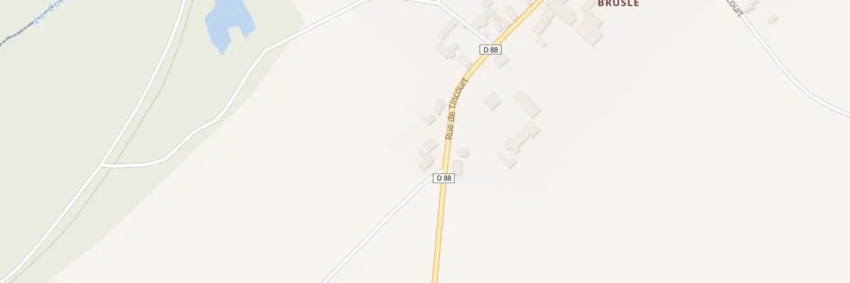 Plan du 3 Rue de Tincourt à Cartigny