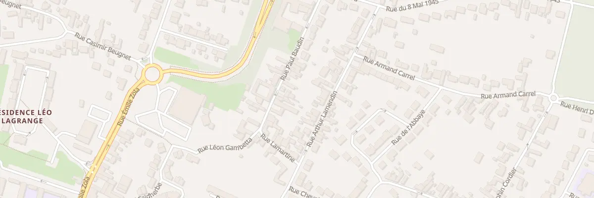 Plan du 13B Rue Arthur Lamendin à Courcelles-lès-Lens