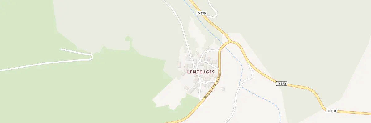 Plan du 5005 Rue des Ecoliers Lenteuges à Saint-Nectaire