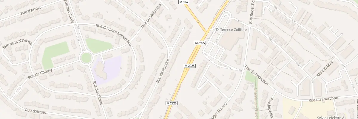 Plan du 50 Rue de Flandre à Seclin