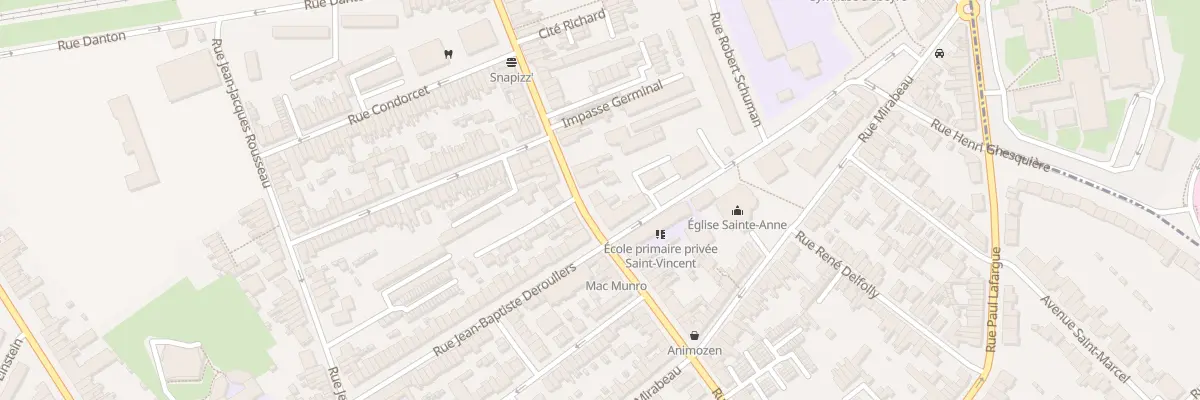 Plan du 63 Rue du Général Leclerc à Loos