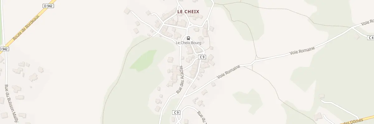 Plan du 3 Rue des Acacias - Le Cheix à Orcines