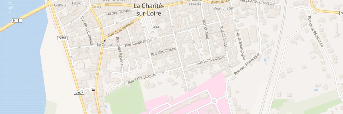 Plan du 8 Rue du Puits Neuf à La Charité-sur-Loire