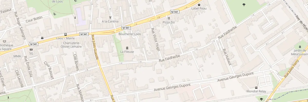 Plan du 26 Rue Victor Hugo à Loos