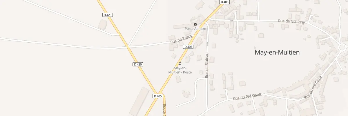 Plan du 3 Rue de Soissons à May-en-Multien