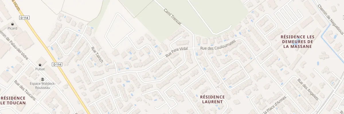 Plan du 50 Rue Pere Vidal à Argelès-sur-Mer
