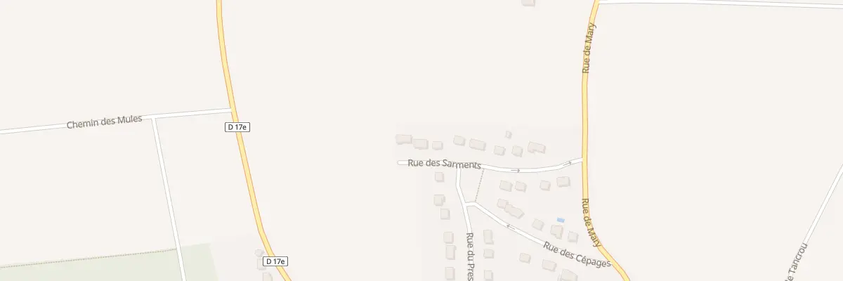Plan du 16 Rue des Sarments à Armentières-en-Brie