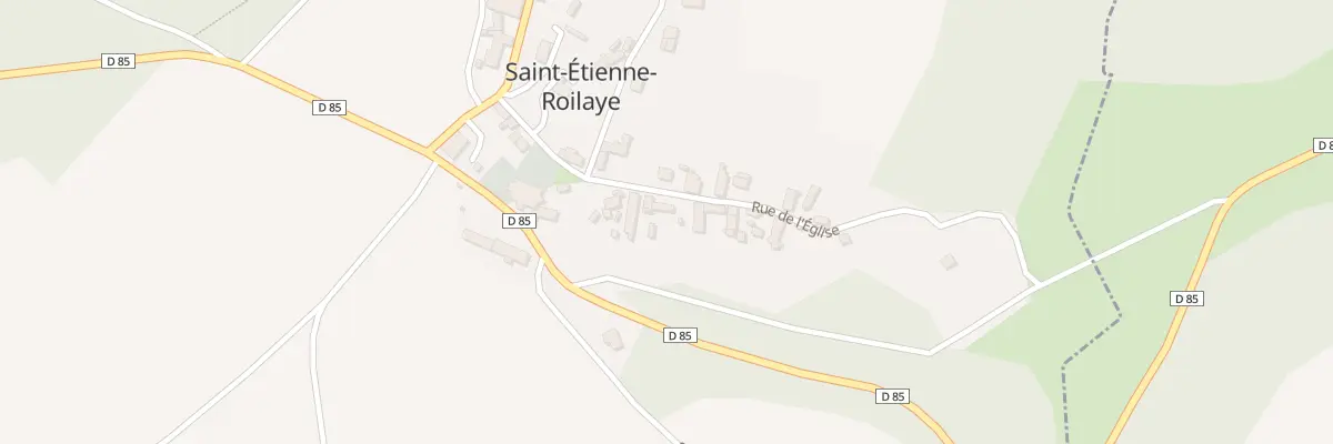 Plan du 14 Rue de l’Eglise à Saint-Étienne-Roilaye
