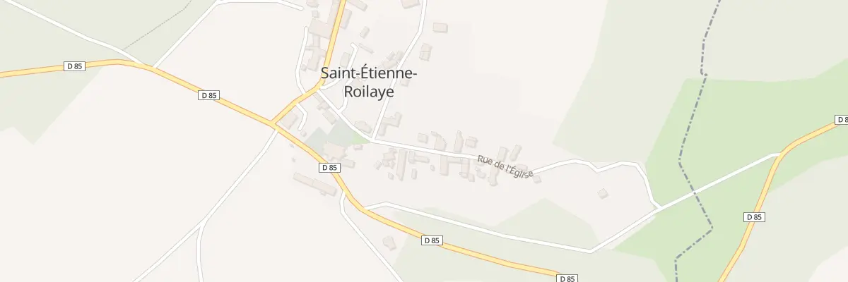 Plan du 11 Rue de l’Eglise à Saint-Étienne-Roilaye