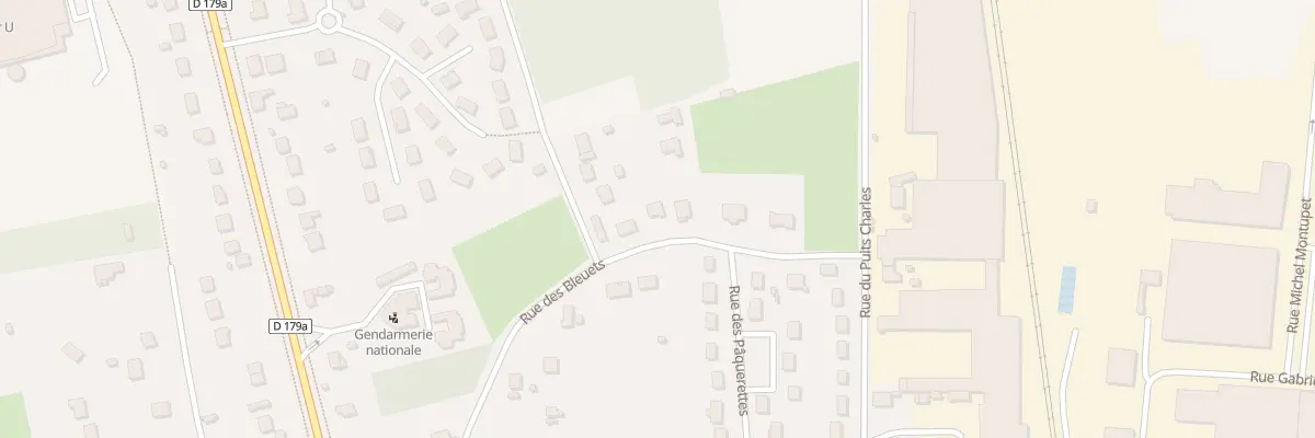 Plan du 9002 Rue des Bleuets à La Charité-sur-Loire