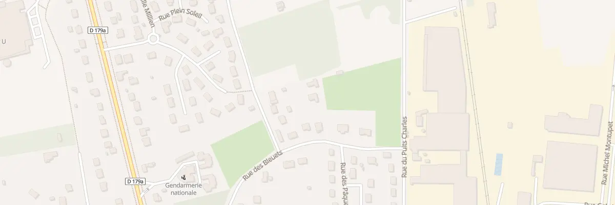 Plan du 33 Rue des Bleuets à La Charité-sur-Loire