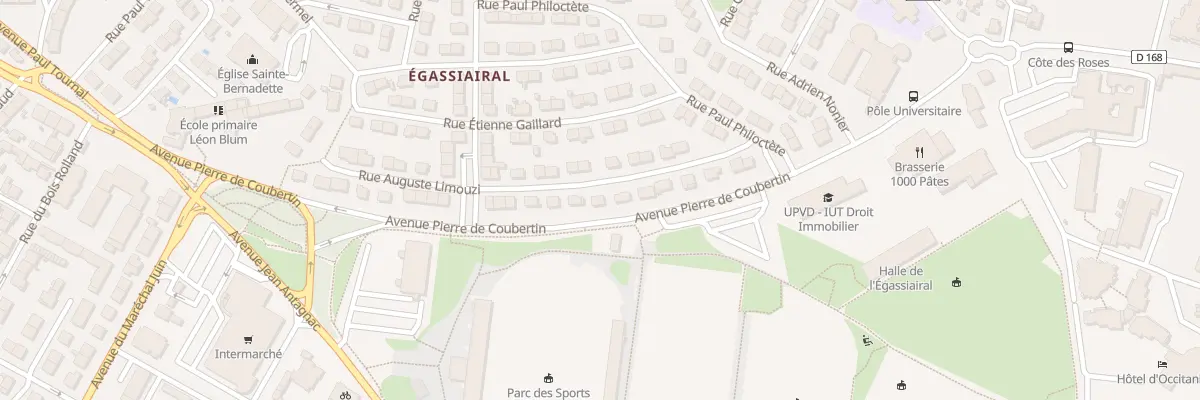 Plan du 32 Rue Auguste Limouzi à Narbonne