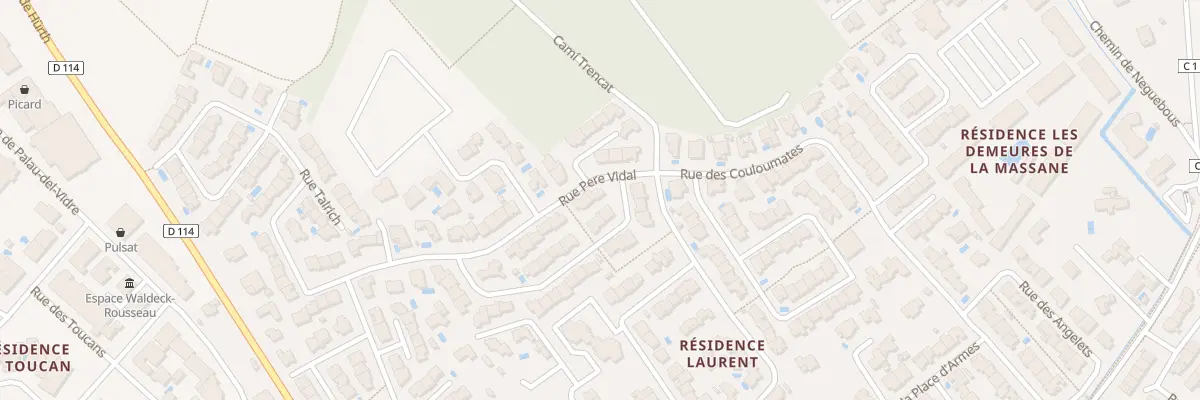 Plan du 52 Rue Pere Vidal à Argelès-sur-Mer