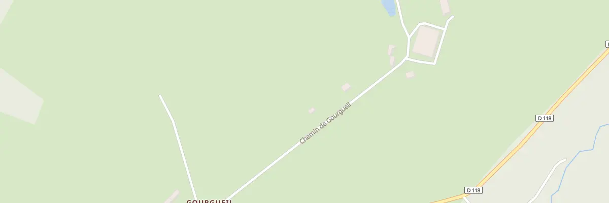 Plan du 13 Che de Gourgueuil à Coutansouze
