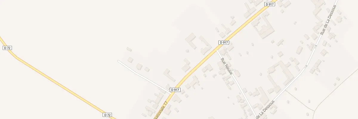 Plan du 42 Rte Nationale à Nurlu