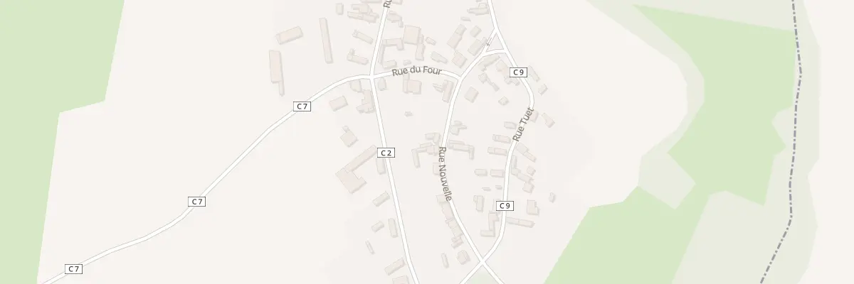 Plan du 4 Rue Nouvelle à Équancourt
