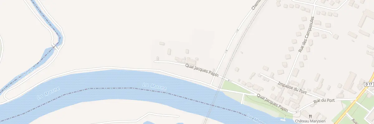 Plan du 26 Quai Jacques Papin à Mary-sur-Marne