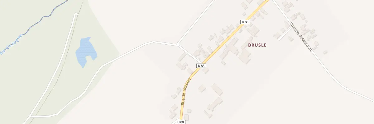 Plan du 11 Rue de Tincourt à Cartigny