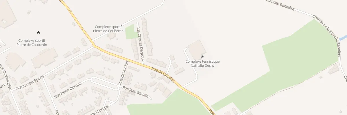 Plan du 109B Rue de Linselles à Comines