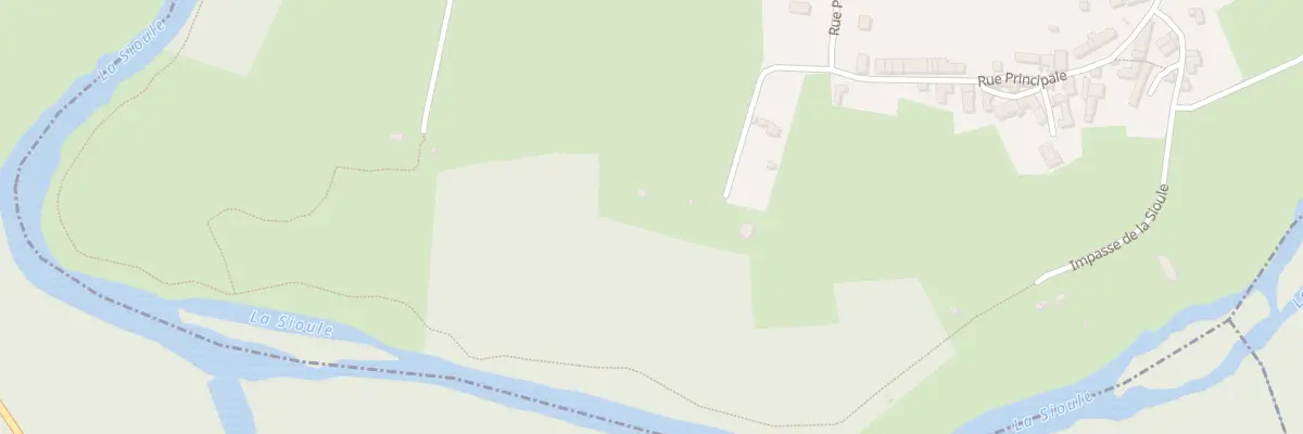 Plan du 5189B Peraclos à Chouvigny