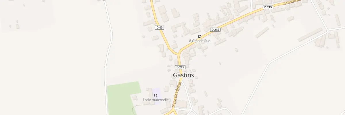 Plan du 8 Pl Coluche à Gastins