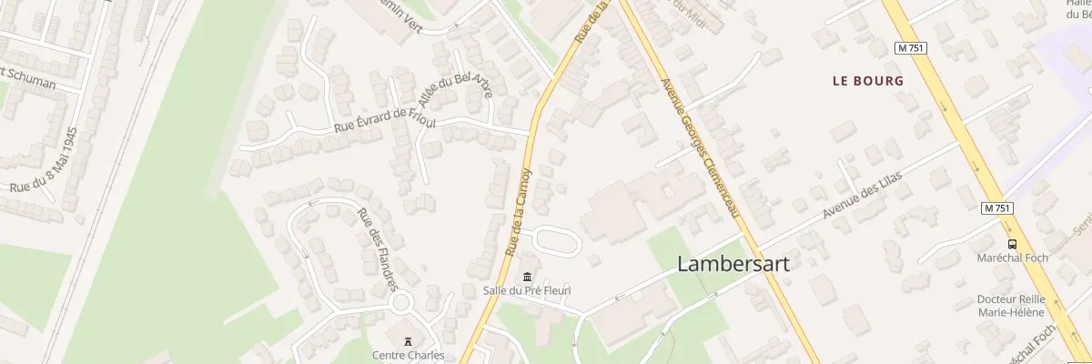 Plan du 99 Rue de la Carnoy à Lambersart
