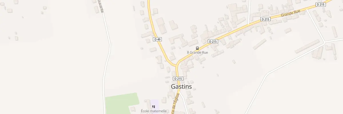 Plan du 9 Pl Coluche à Gastins
