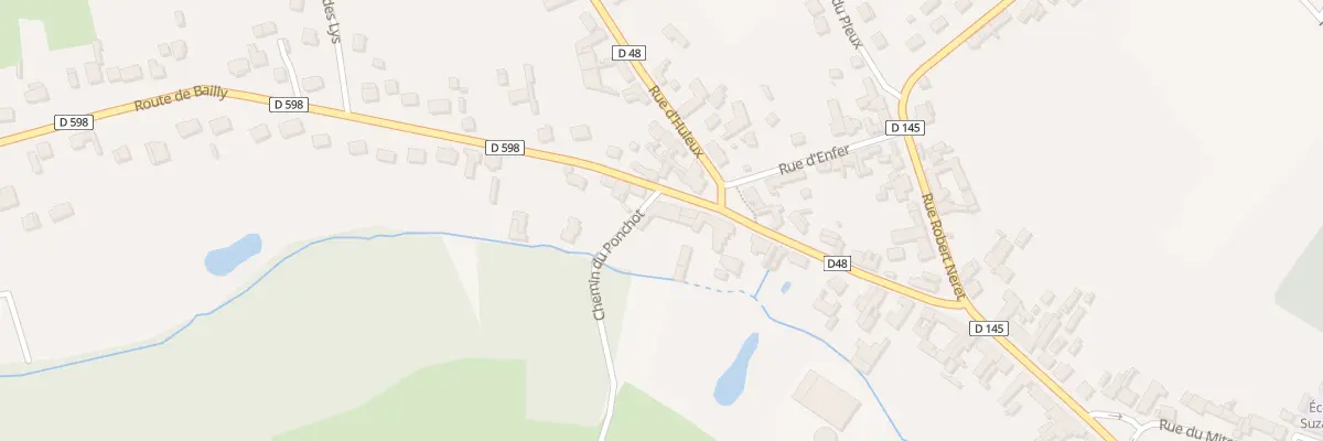 Plan du 27 Rte de Bailly à Carlepont