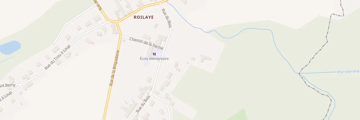 Plan du 5 Rue du Bois à Saint-Étienne-Roilaye