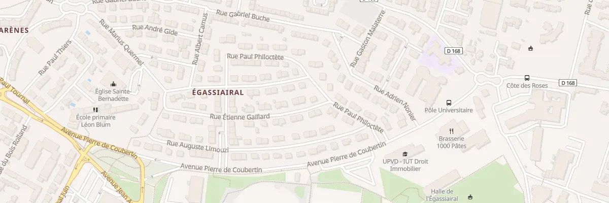 Plan du 19 Rue Etienne Gaillard à Narbonne