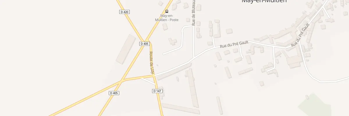 Plan du 10 Rue de la Tête aux Loups à May-en-Multien