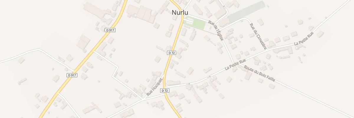 Plan du 5 Rue de la place à Nurlu