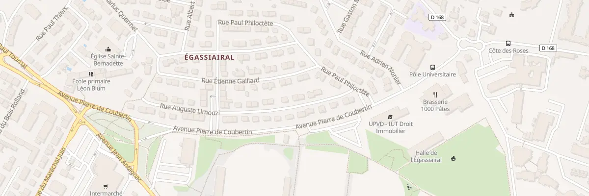 Plan du 29 Rue Auguste Limouzi à Narbonne