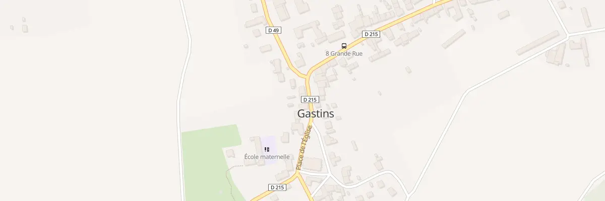 Plan du 6 Pl Coluche à Gastins