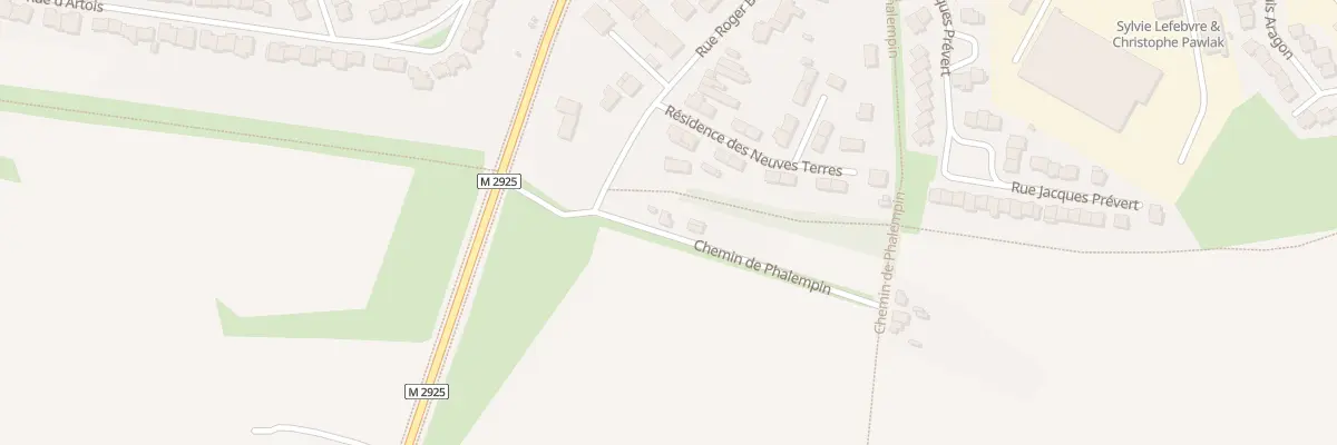 Plan du 112B Rue Roger Bouvry à Seclin