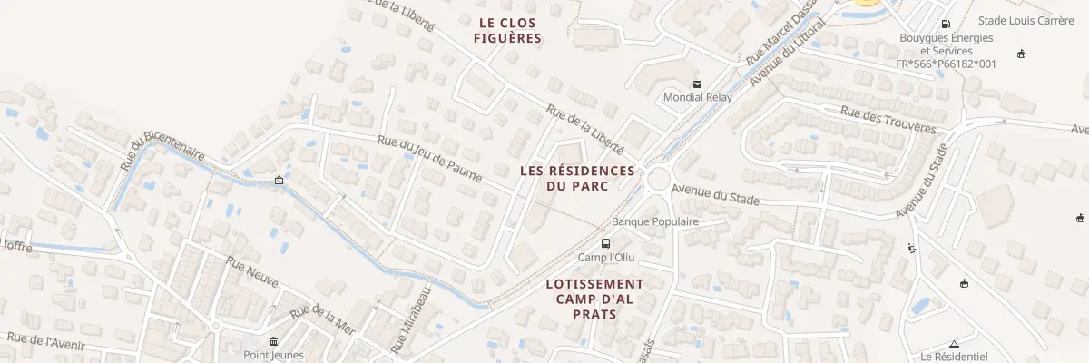 Plan du 42 Rue des Droits de l’Homme à Sainte-Marie-la-Mer