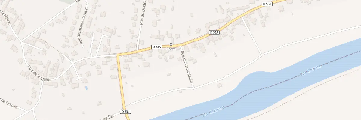 Plan du 2 Rue du Vieux Saule à Changis-sur-Marne