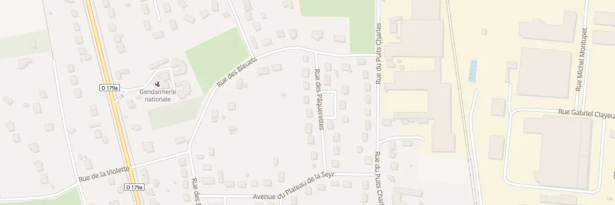 Plan du 9 Rue des Pâquerettes à La Charité-sur-Loire