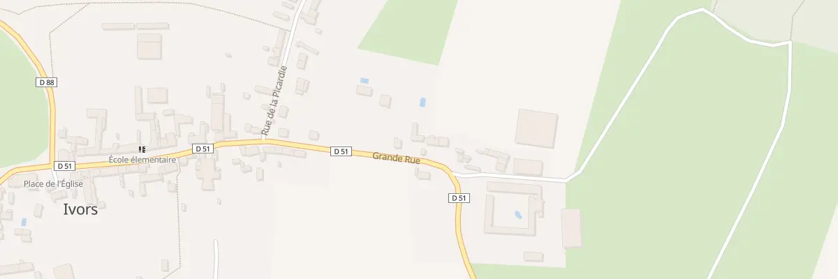 Plan du 7 Rue de la Grande Rue à Ivors
